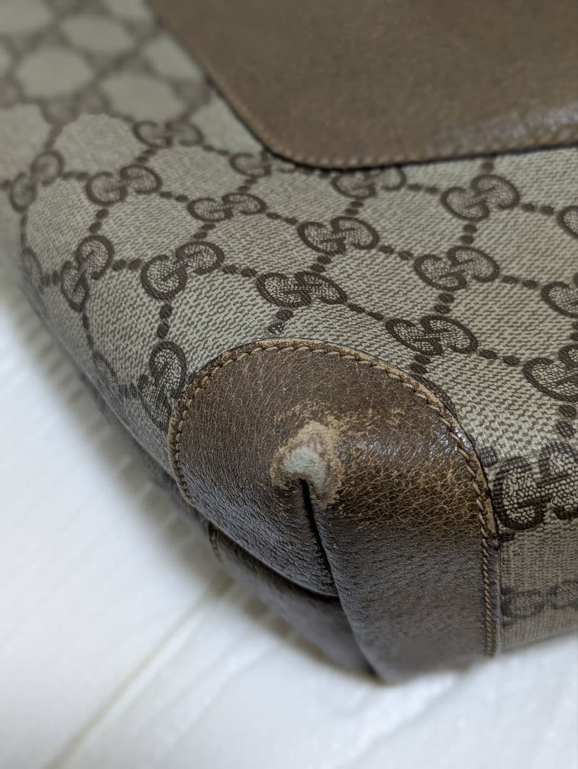 GG柄トートバッグ ブラウン系