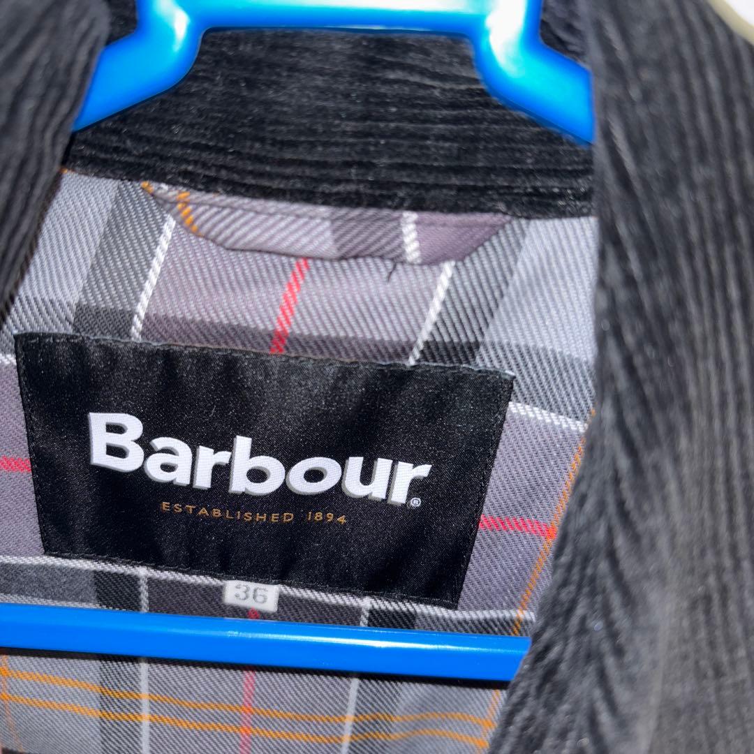 Barbour ブラック ジャケット 36
