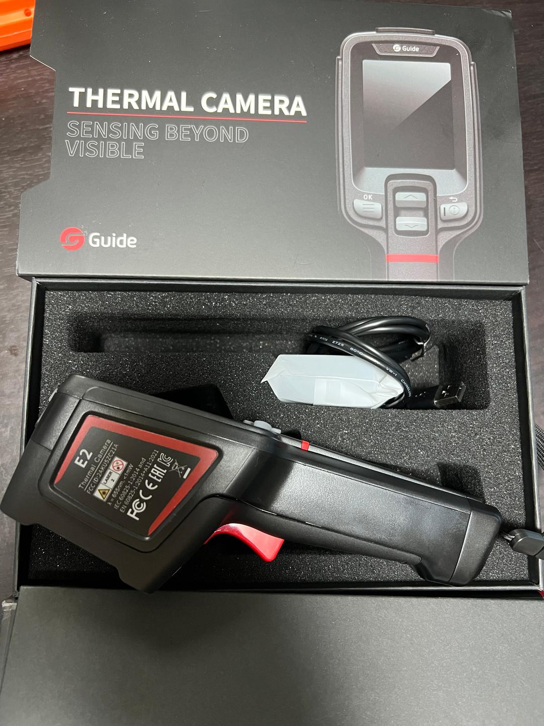 サーマルカメラ 赤外線 サーモグラフィーカメラ Guide「TGC-E2.A」