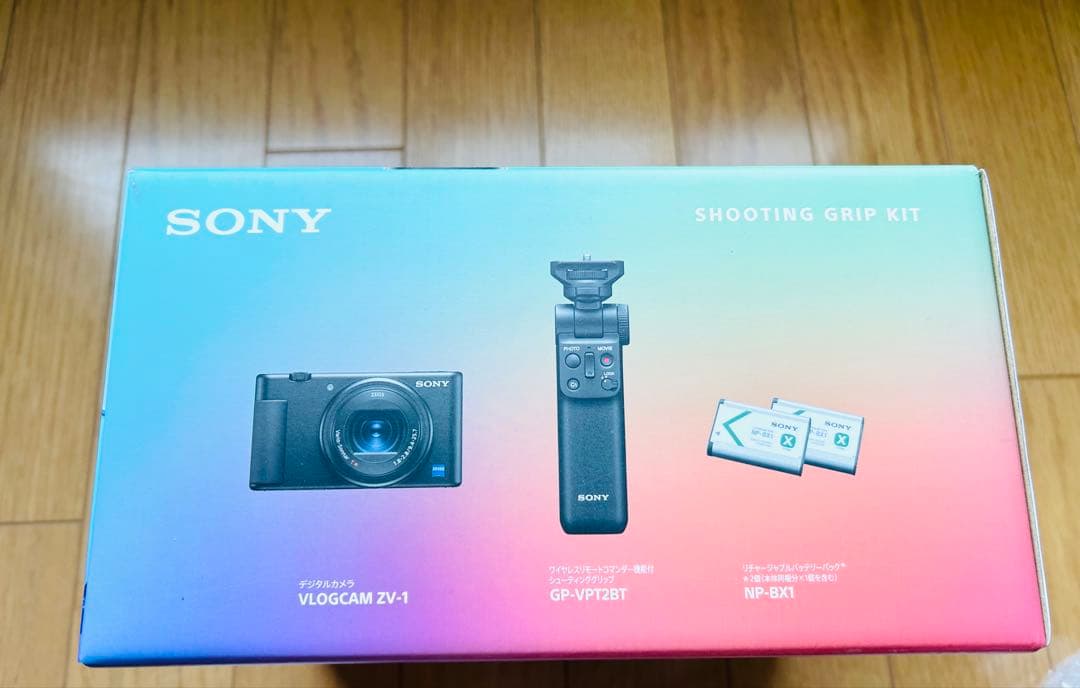 VLOGCAM ZV-1・ シューティンググリップ・バッテリー2個 送料込み