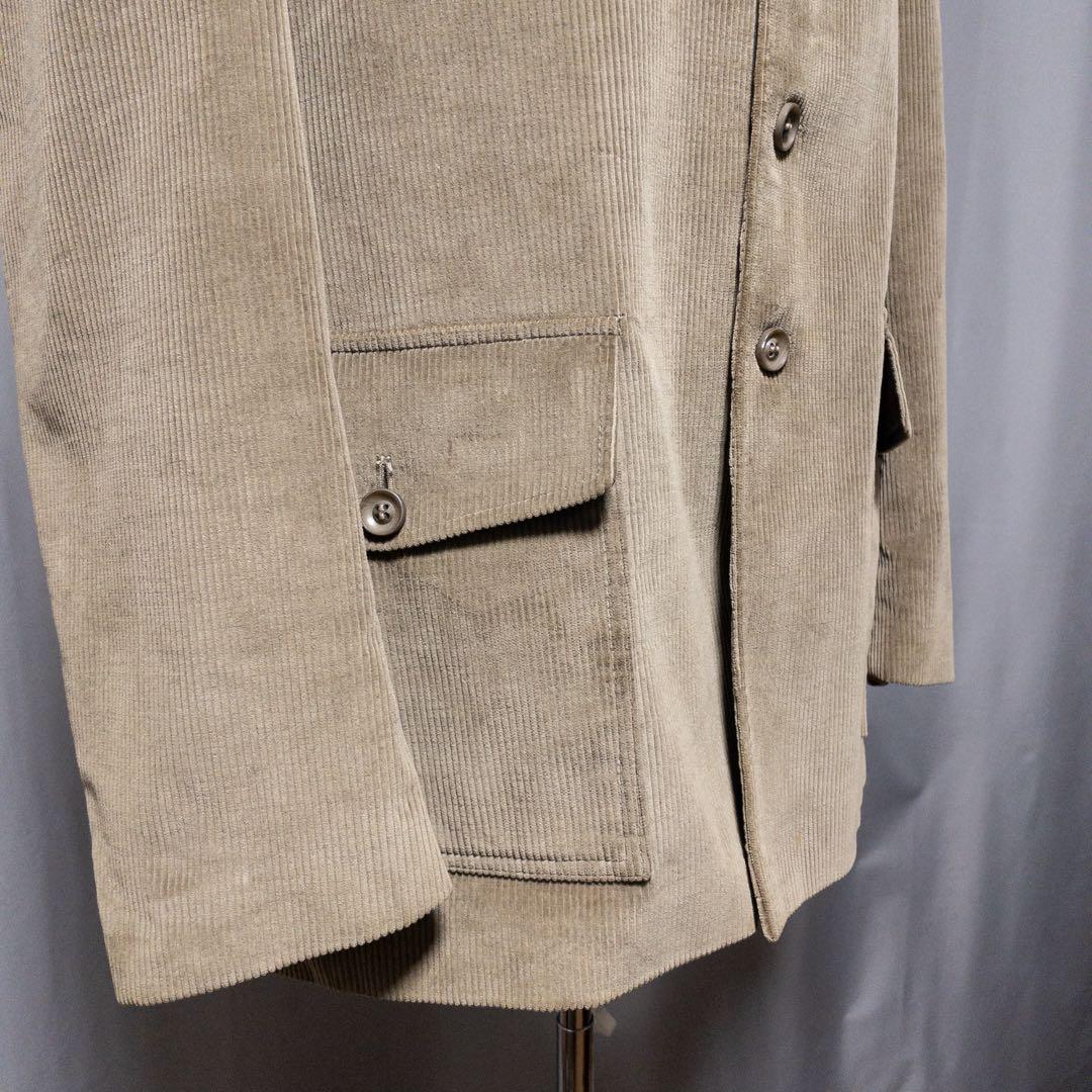 Dunn & Co 70s ヴィンテージ コーデュロイ サファリジャケット
