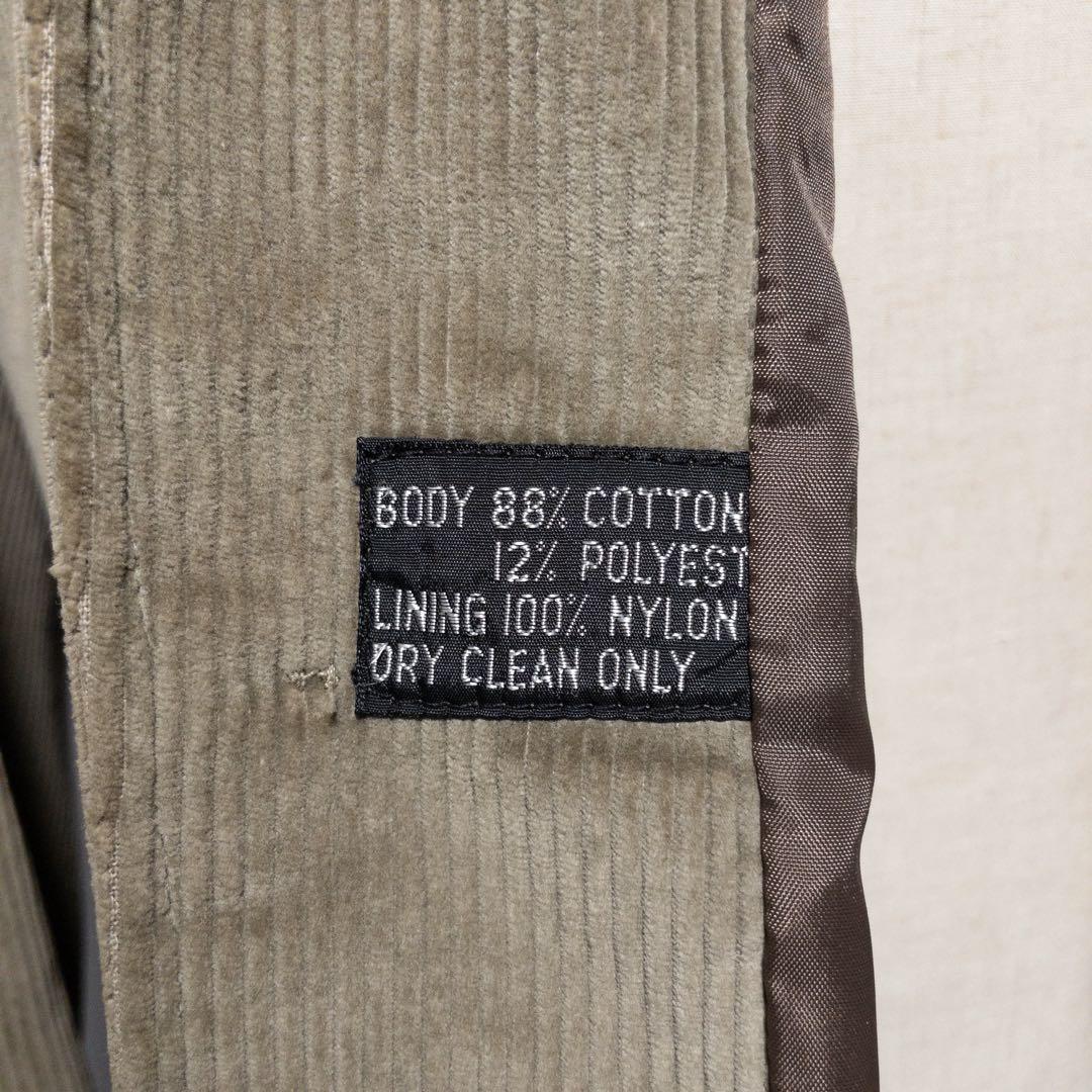 Dunn & Co 70s ヴィンテージ コーデュロイ サファリジャケット