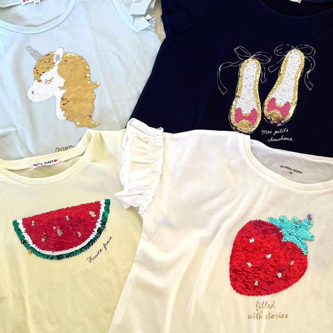 【新品タグ付きあり！】女の子120 26点セット エニィファムなど　Tシャツ 他