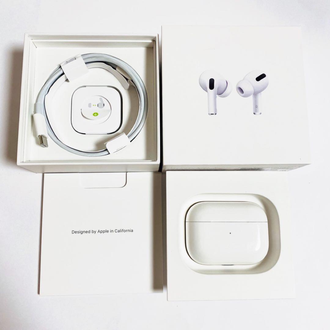 付属品完備 AirPods Pro MWP22J/A ワイヤレスイヤホン