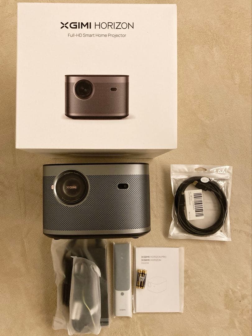 XGIMI プロジェクター 本体、スタンド、ケーブル