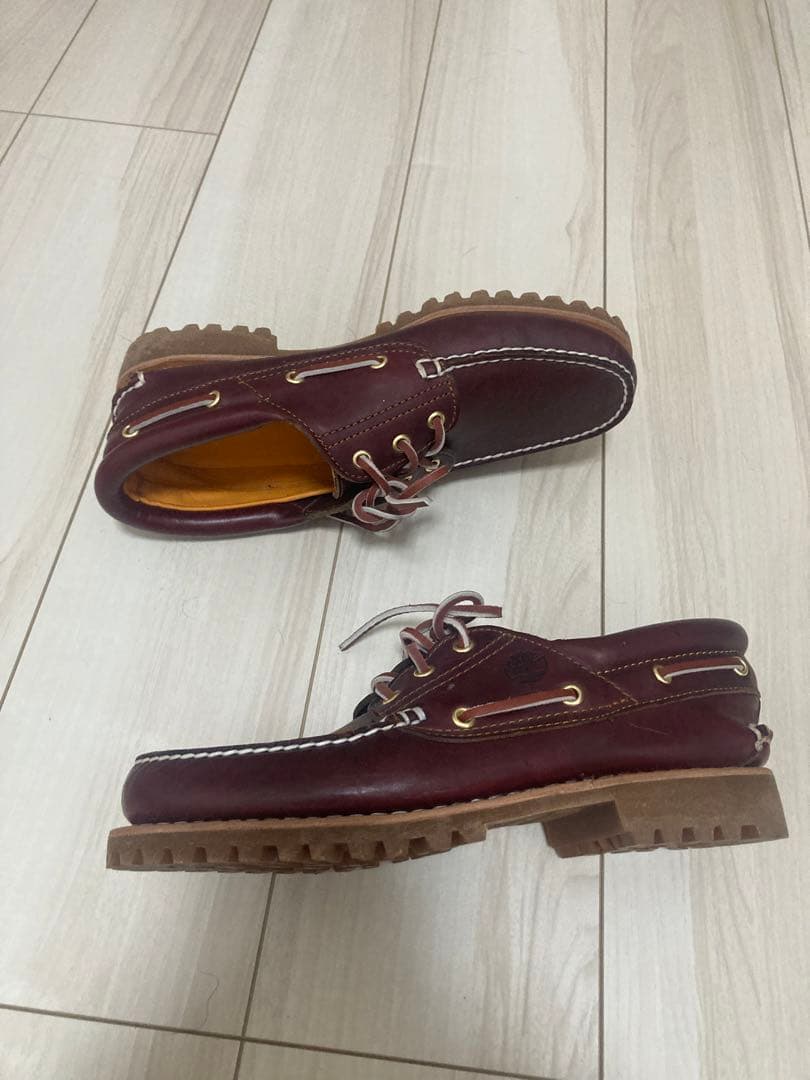 美品 timberland 3eye classic lug ティンバーランド