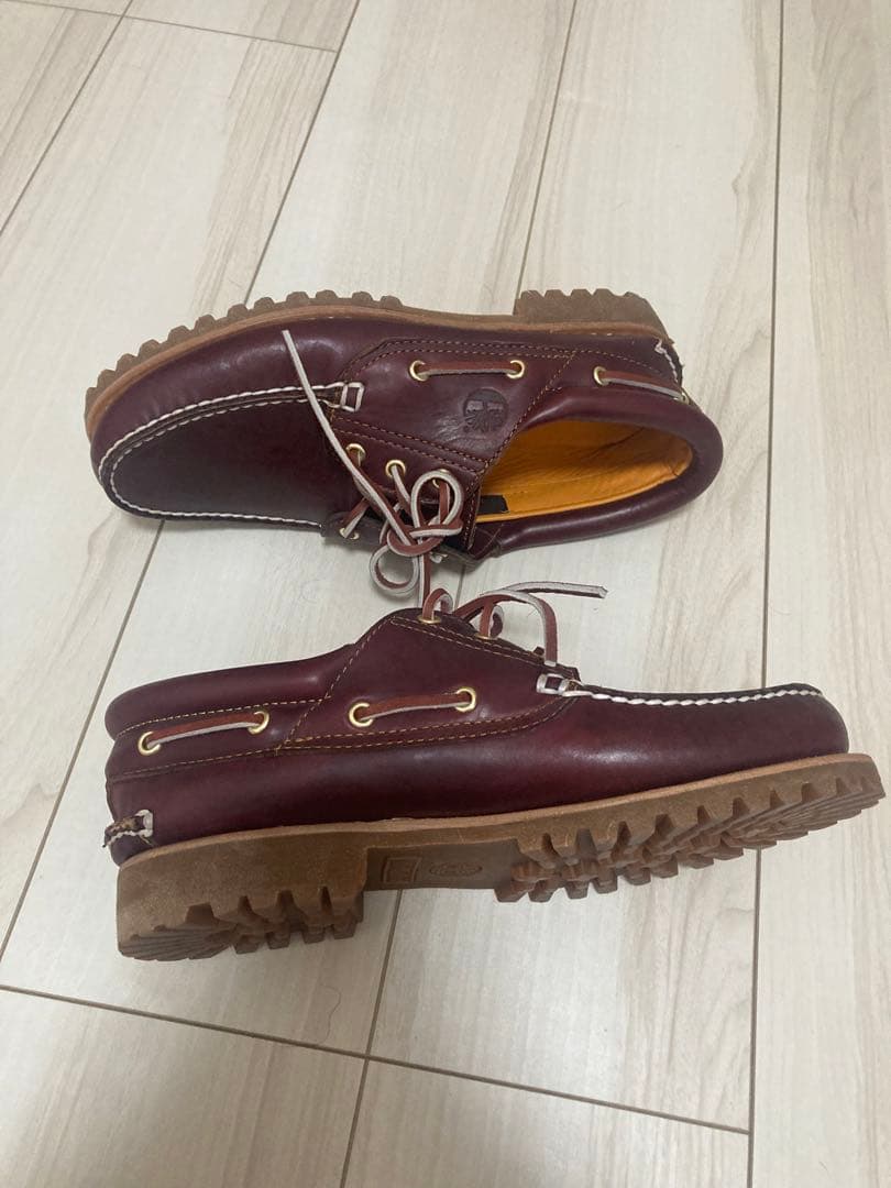 美品 timberland 3eye classic lug ティンバーランド