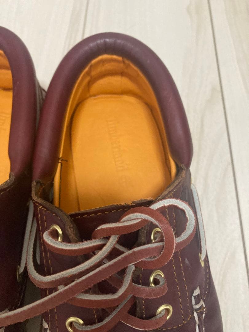 美品 timberland 3eye classic lug ティンバーランド