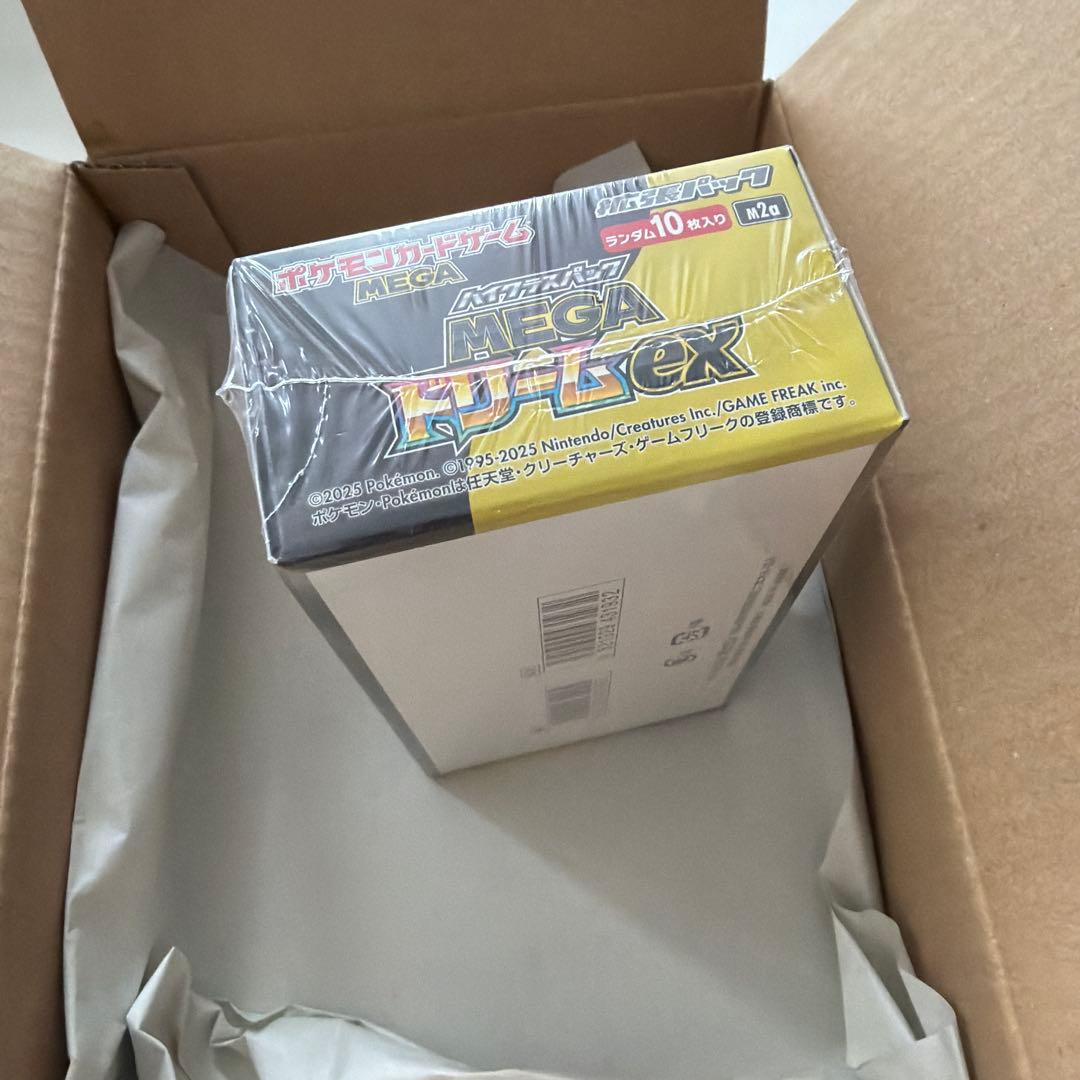 新品未開封 ポケモンカード MEGAドリームEX 1box