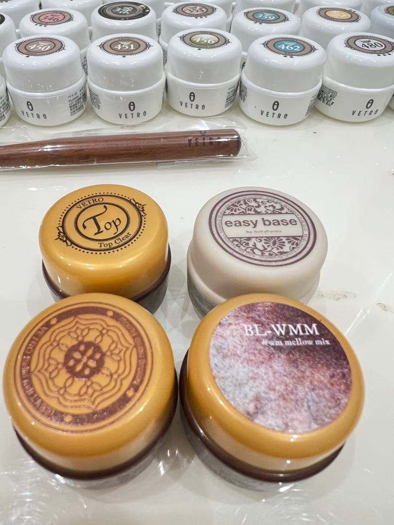 未開封品！！ベトロ　ベラフォーマカラージェルセット◆ベース、トップジェル大容量！