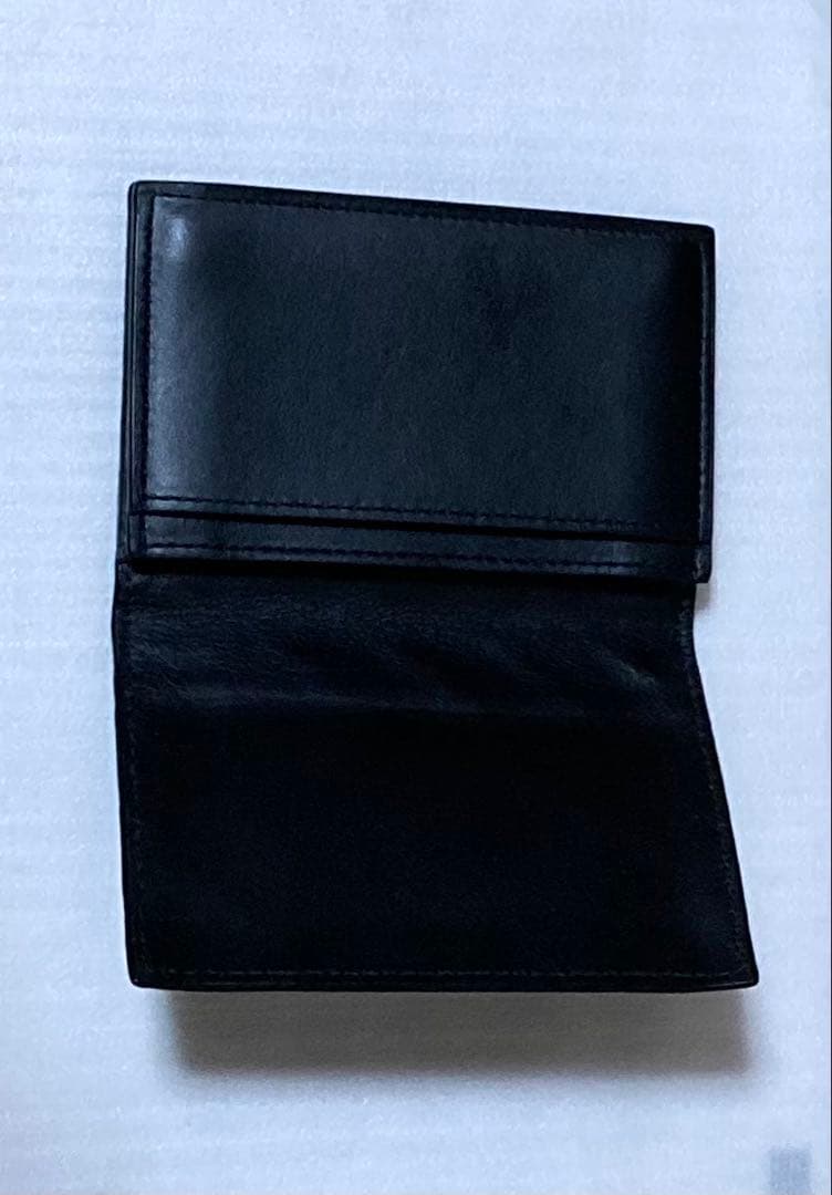 く*ー様 美品 ボッテガヴェネタ　マキシイントレチャート　カードケース　ブラック