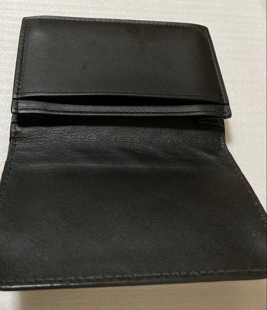 く*ー様 美品 ボッテガヴェネタ　マキシイントレチャート　カードケース　ブラック