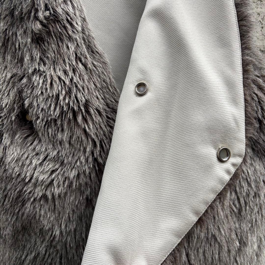 美品 namacheko ナマチェコ フェイクファー ベスト