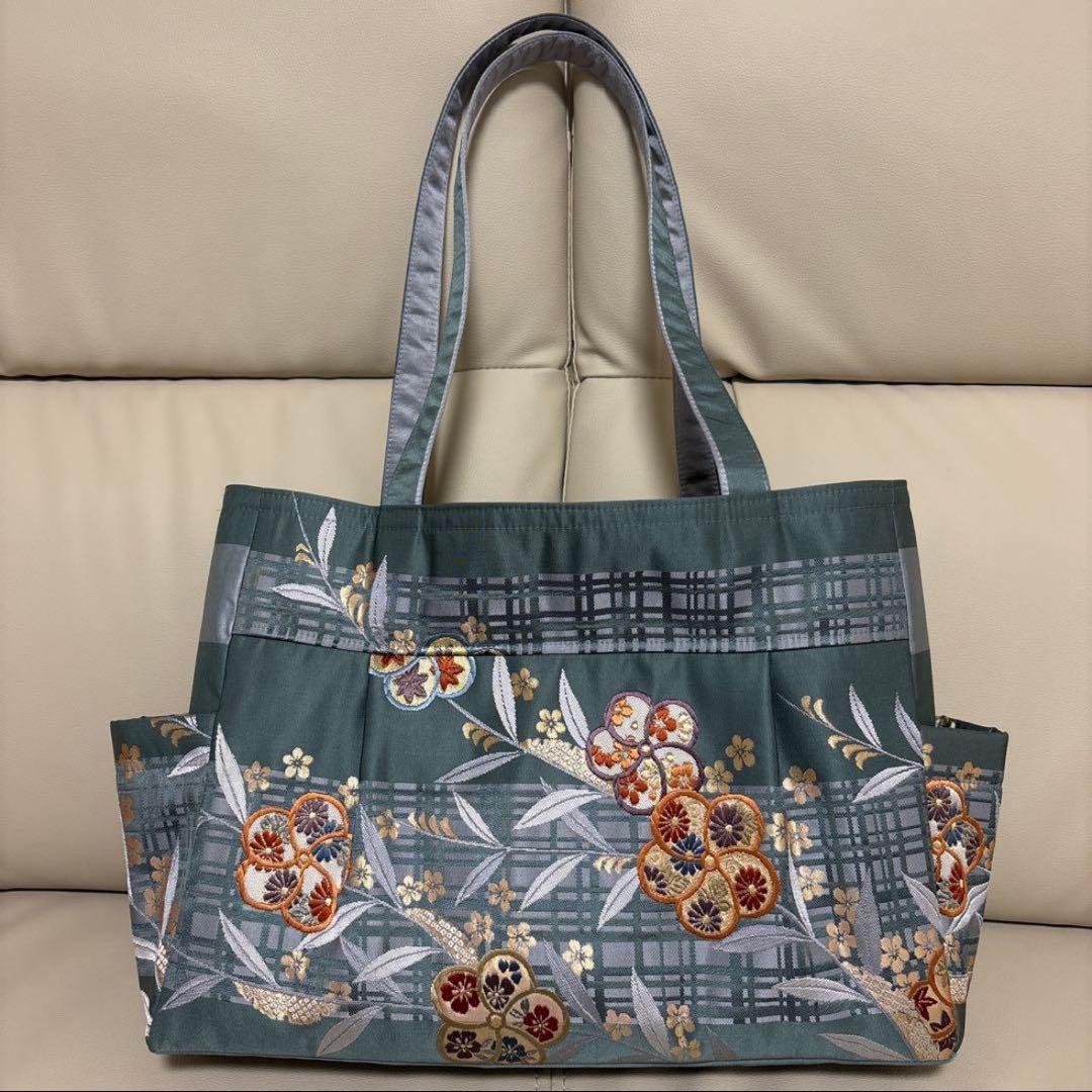 【専用】（706-4、709-6、710-4、712-8）着物帯を使ったバッグ