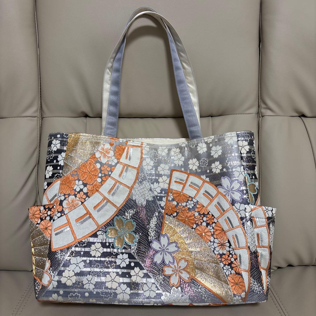 【専用】（706-4、709-6、710-4、712-8）着物帯を使ったバッグ