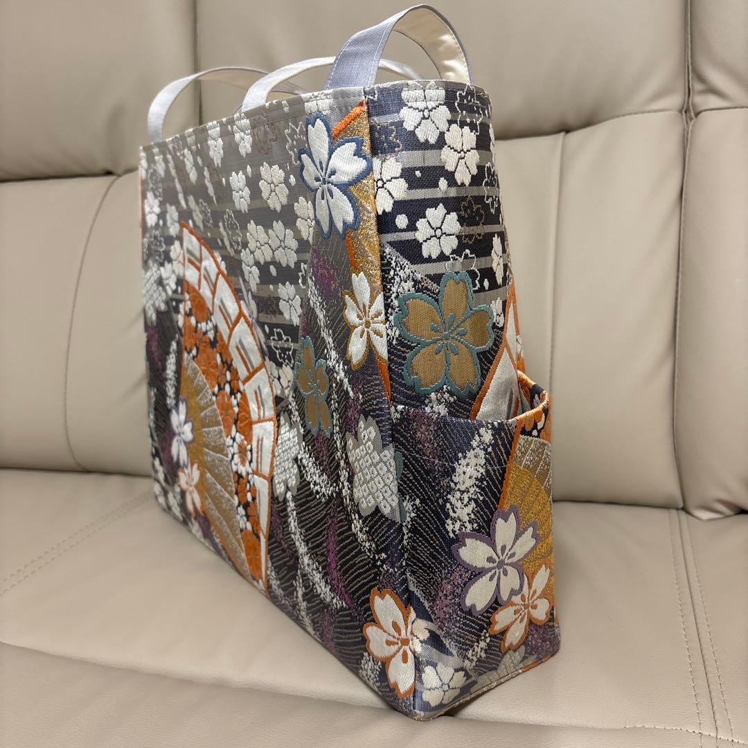 【専用】（706-4、709-6、710-4、712-8）着物帯を使ったバッグ