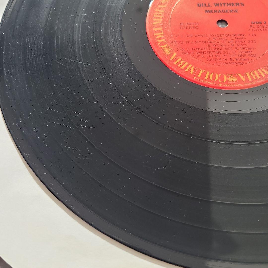 ★ＵＳオリジナル盤★『ＭＥＮＡＧＥＲＩＥ』ビル・ウィザースＬＰ