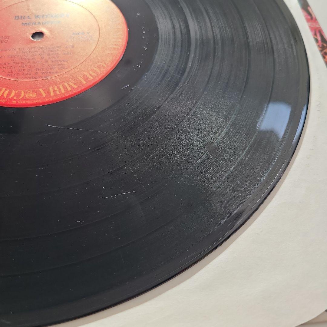 ★ＵＳオリジナル盤★『ＭＥＮＡＧＥＲＩＥ』ビル・ウィザースＬＰ