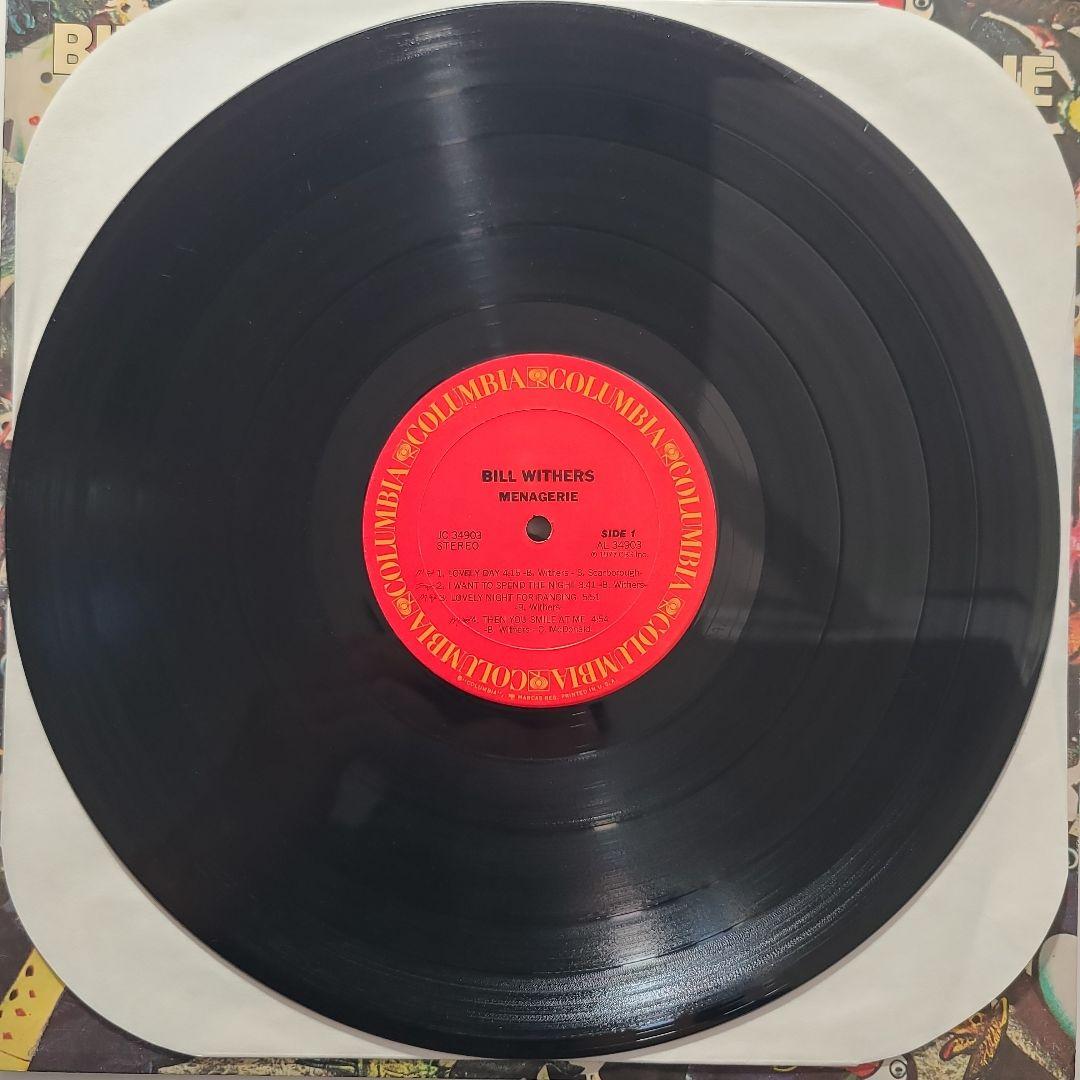 ★ＵＳオリジナル盤★『ＭＥＮＡＧＥＲＩＥ』ビル・ウィザースＬＰ