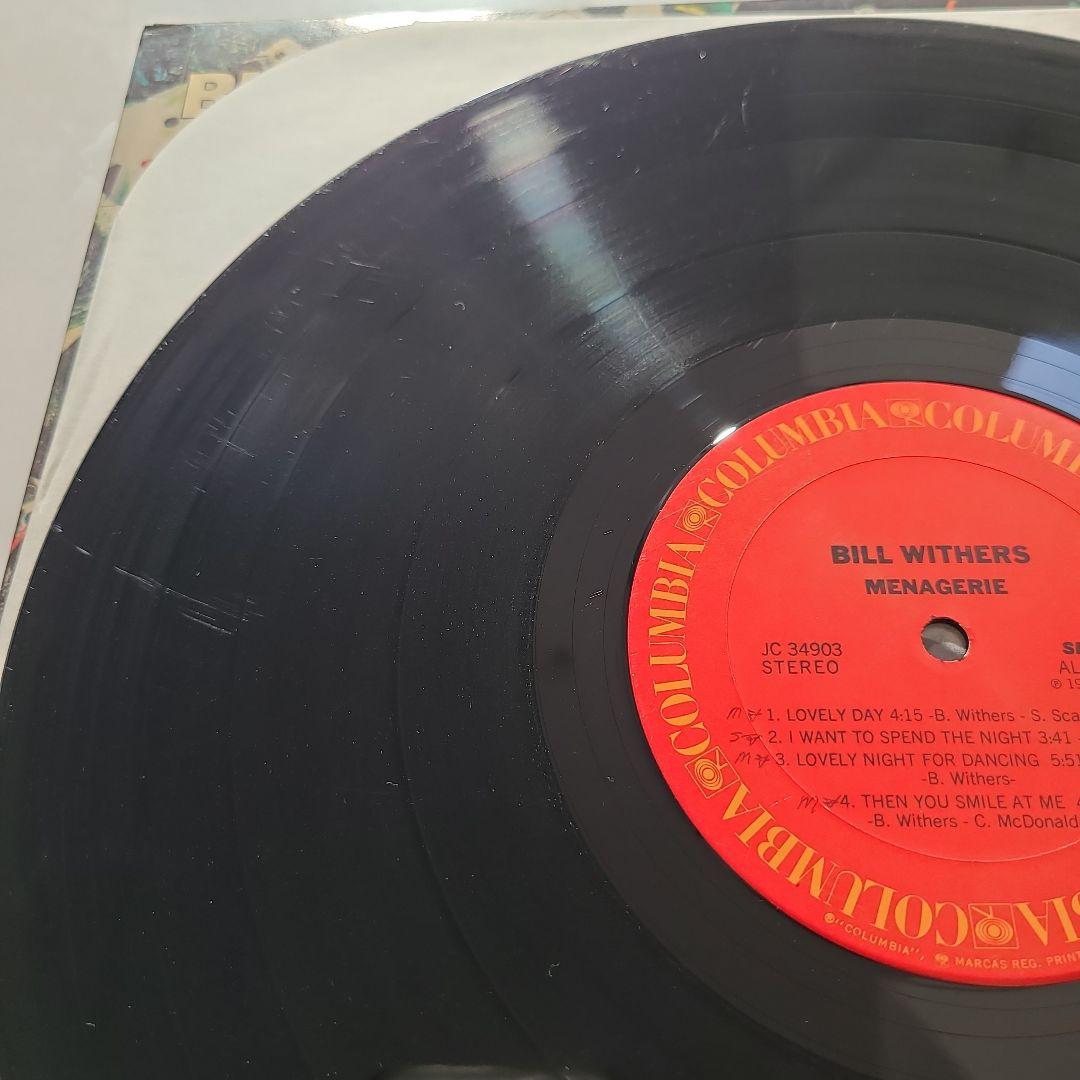 ★ＵＳオリジナル盤★『ＭＥＮＡＧＥＲＩＥ』ビル・ウィザースＬＰ