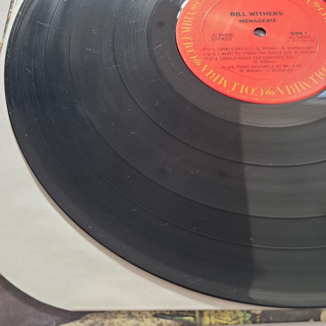 ★ＵＳオリジナル盤★『ＭＥＮＡＧＥＲＩＥ』ビル・ウィザースＬＰ