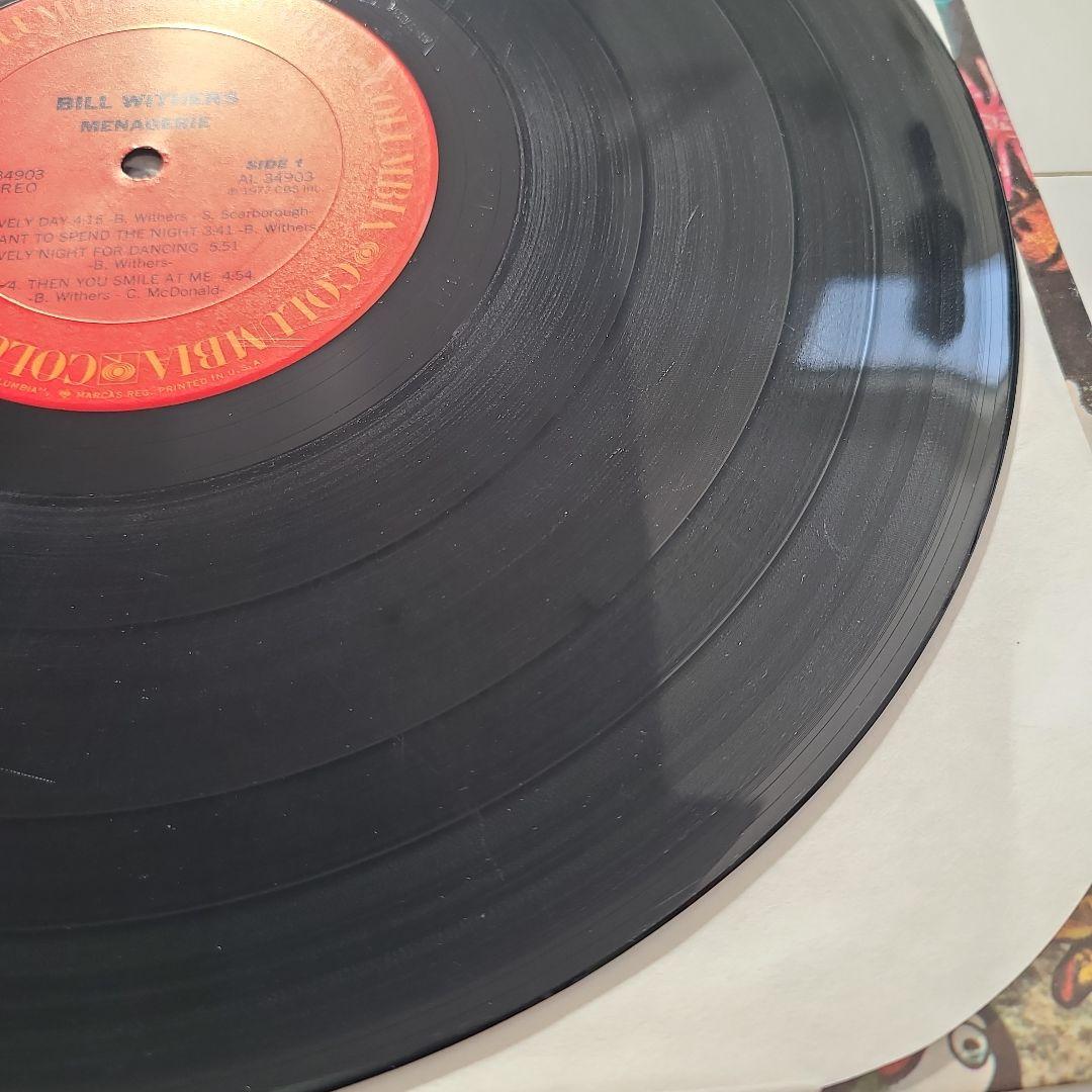 ★ＵＳオリジナル盤★『ＭＥＮＡＧＥＲＩＥ』ビル・ウィザースＬＰ