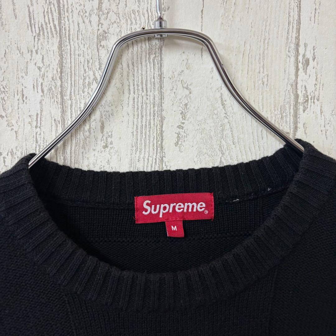 【激レア】SUPREME シュプリーム　ニット　セーター　ボックスロゴ　ゆるだぼ