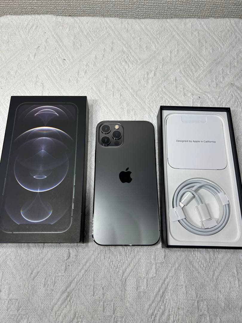 美品Apple iPhone 12 Proグラファイト 本体 本日限り出品やめ
