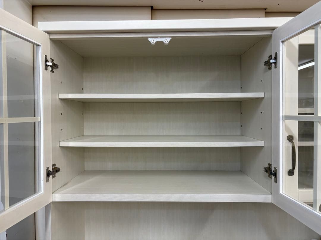 M120　ニトリ製　レンジボード　カップボード　食器棚　幅1190ｍｍ