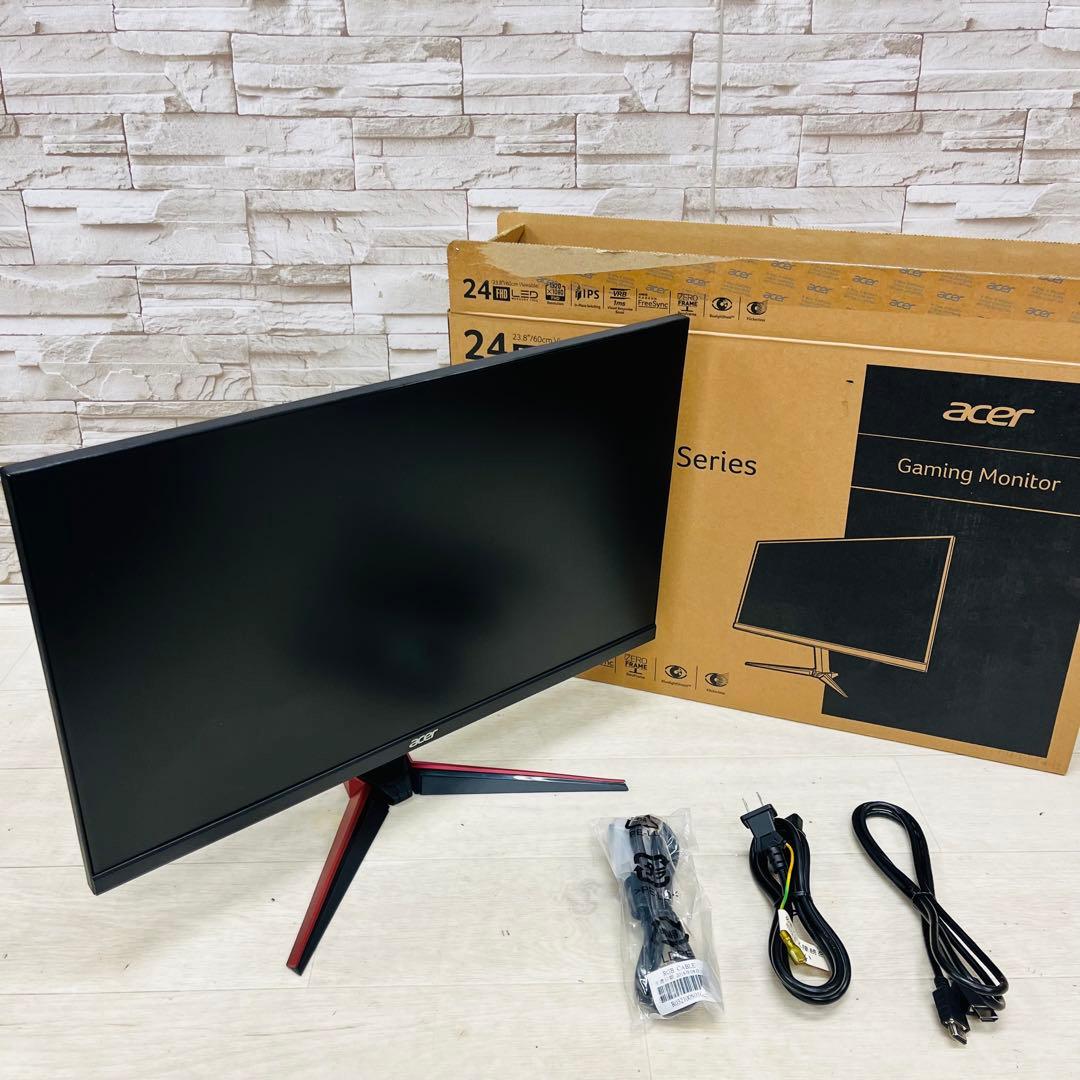 美品 acer 23.8インチ ゲーミングモニター NITRO VG240Y