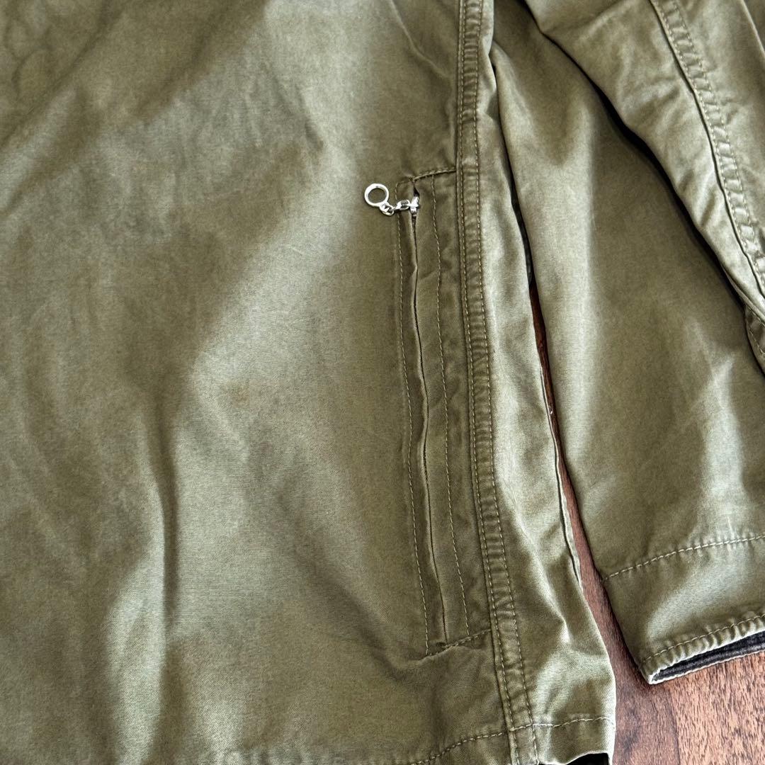 ハリウッドランチマーケット ミリタリージャケット チェック裏地 日本製 聖林公司