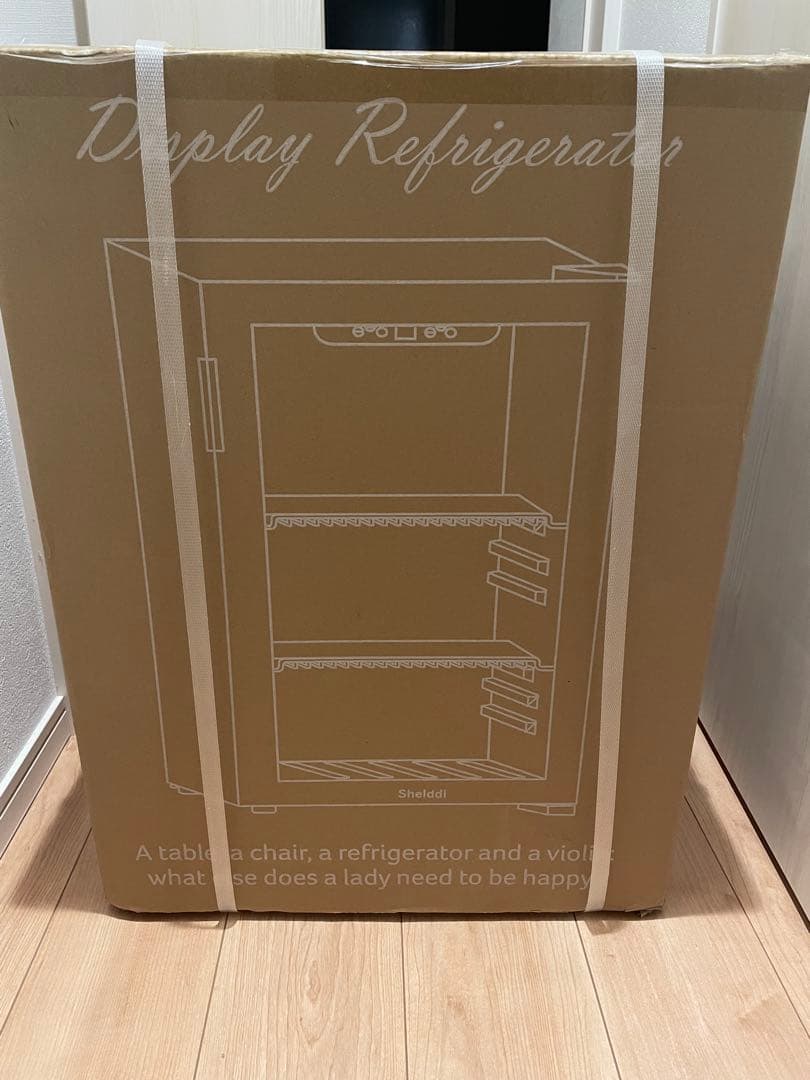 小型冷蔵庫 ミニ冷蔵庫 48L 透明ガラスドア おしゃれ