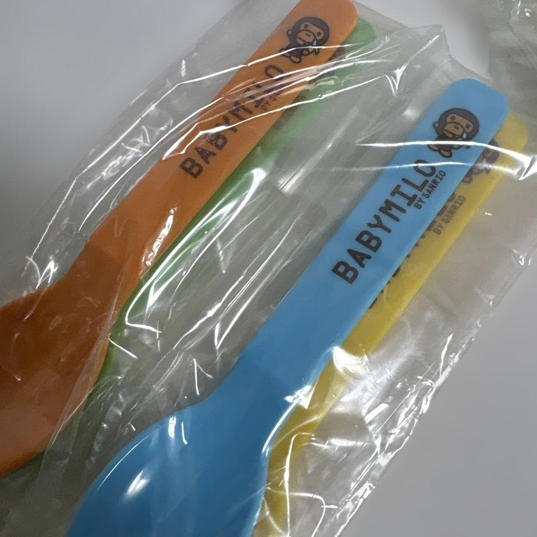 未使用　BABYMILO ベイビーマイロ プラ食器セット ピクニック