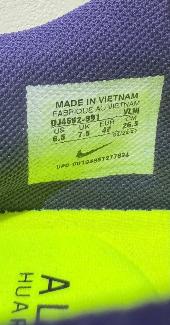 Nike Alpha Huarache 3 オリジナル　オーダースパイク