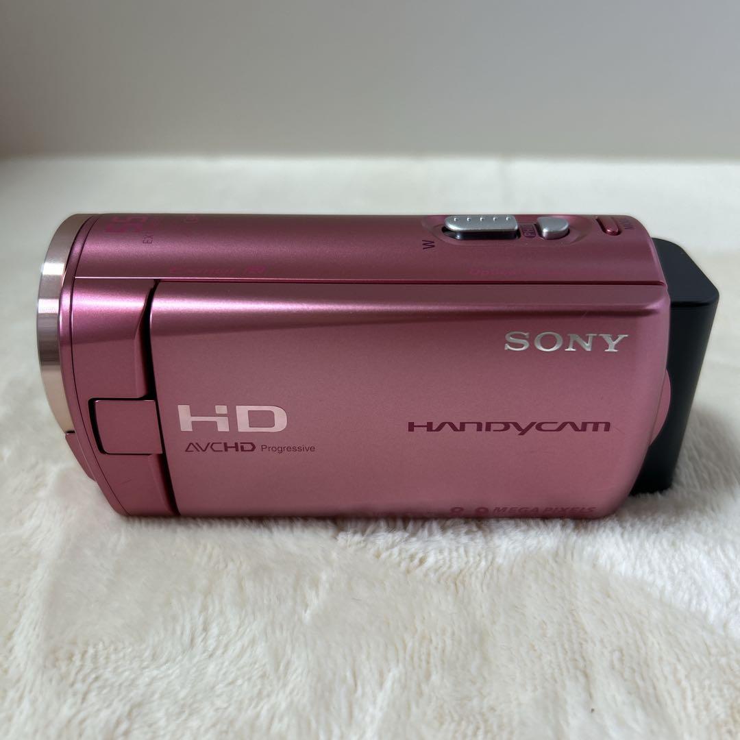 【極美品】SONY HDR-CX270V ビデオカメラ ピンク デジタルカメラ