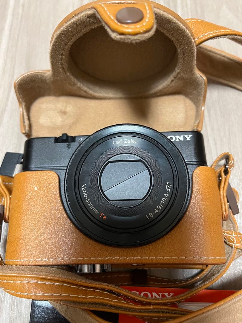 純正ケース、箱・説明書・予備バッテリー付Cyber-shot DSC-RX100