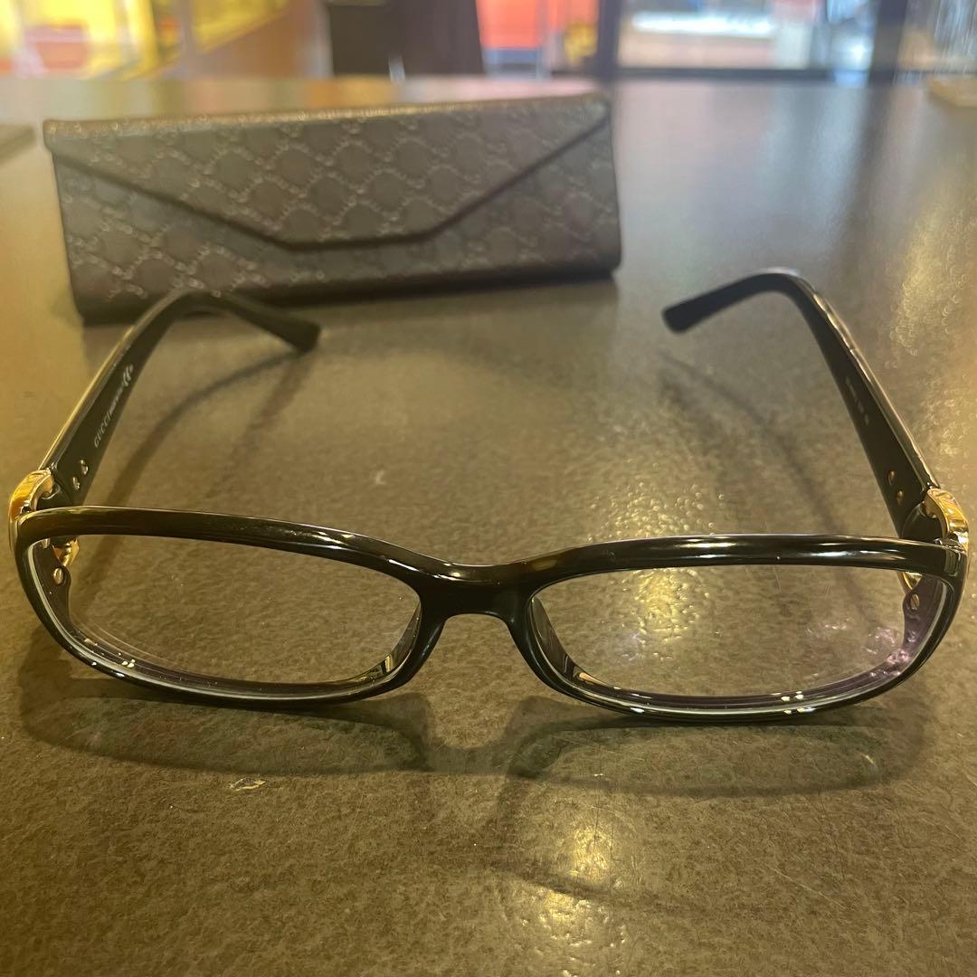 グッチ ホースビット メガネ 度入り