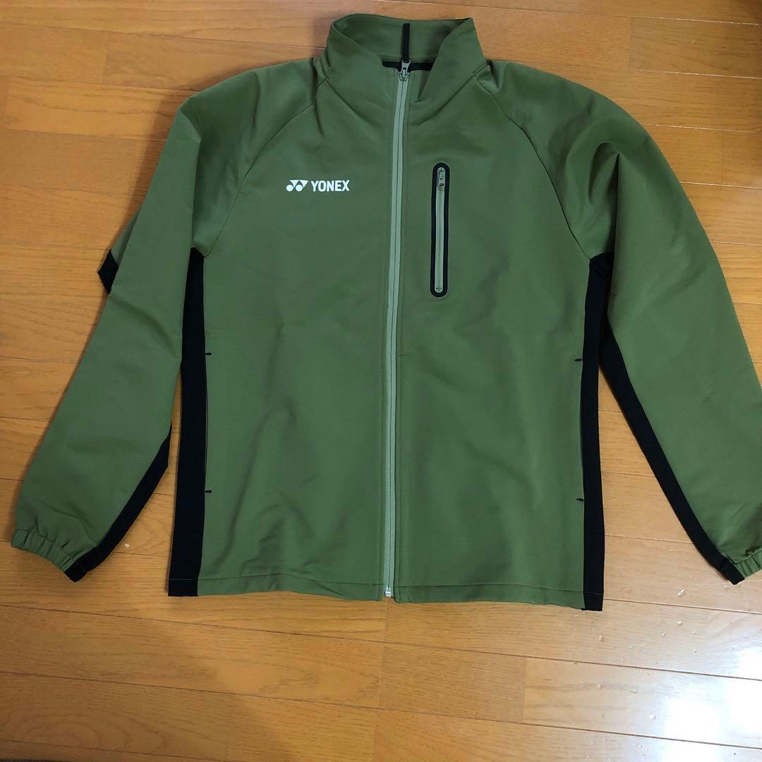 YONEX ヨネックス　MENウォームアップ　オリーブ　Lサイズ