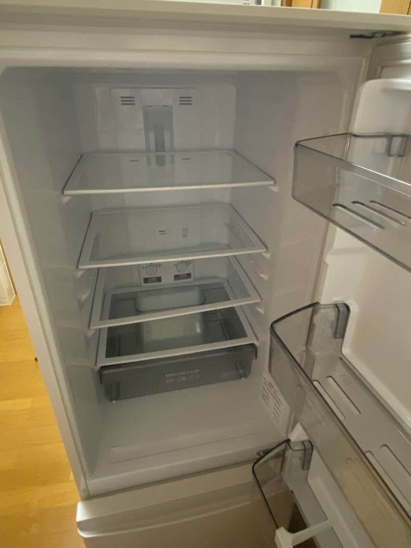 三菱 冷蔵庫 MR-P17EF-KW 168L ホワイト