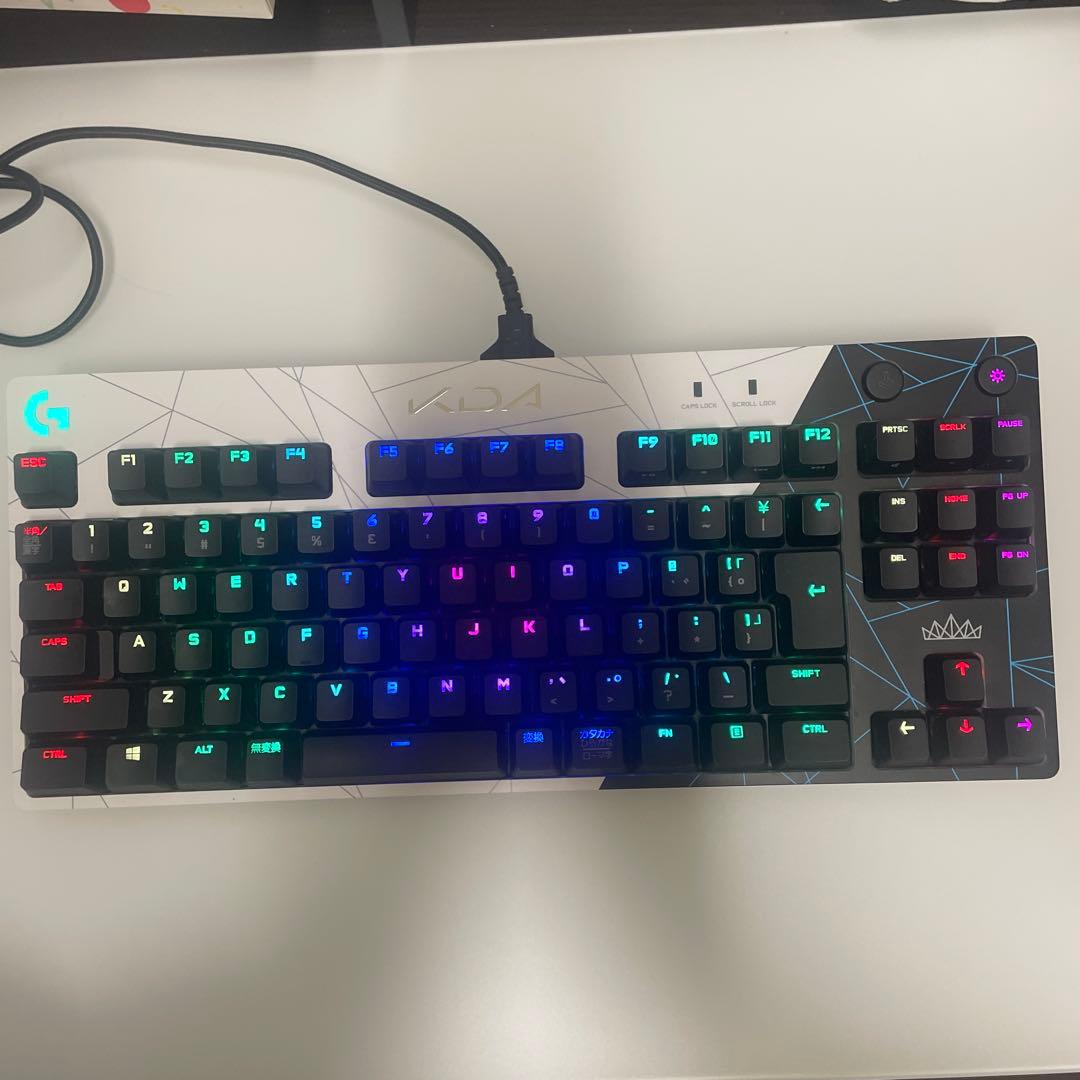 logicool GPRO X K/DA LoL キーボード