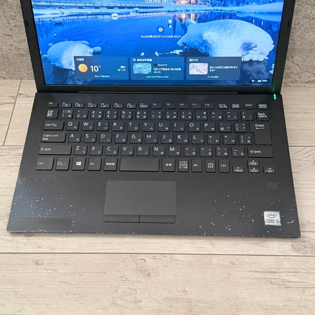 VAIO 10世代 i5 8GB 256GB オフィス ノートパソコン