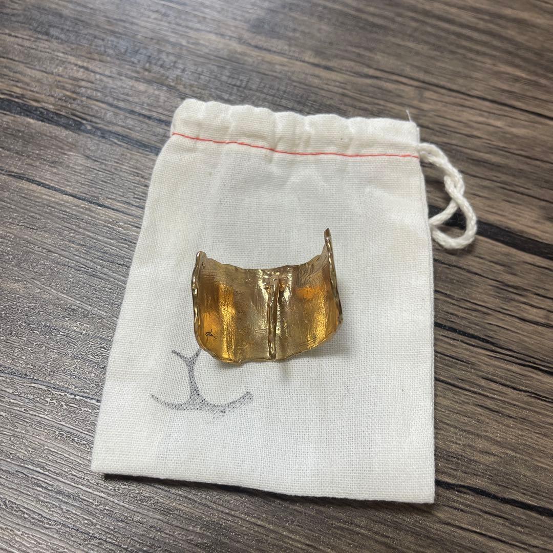 【本日限定値下げ】PLUIE プリュイ ソウヘアピアスM シャンパーニュ