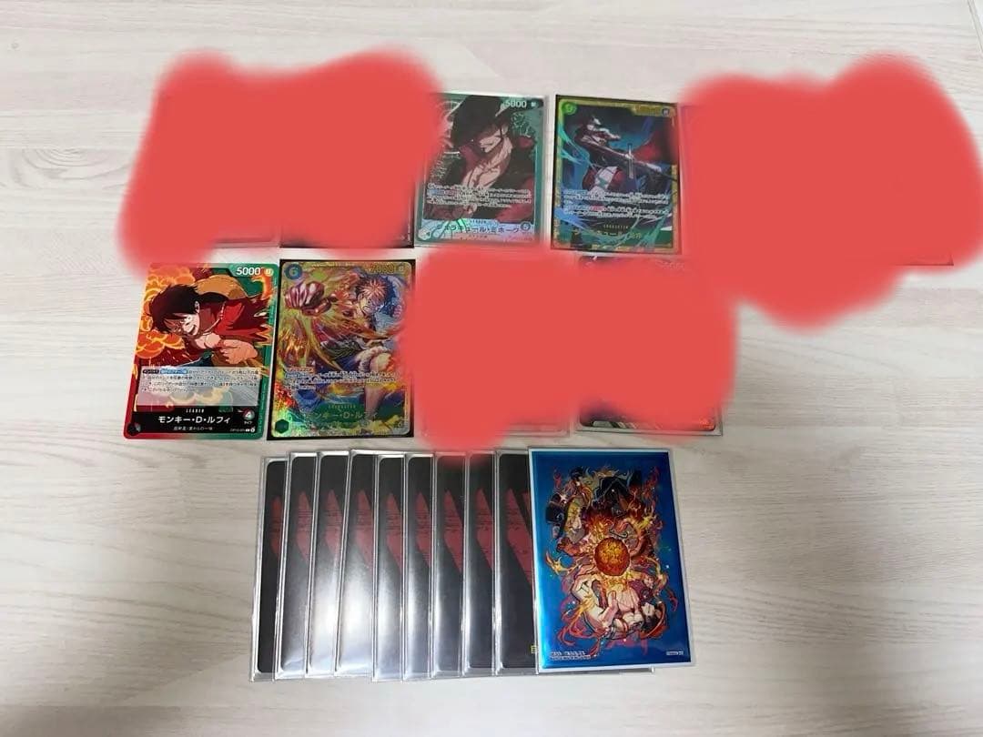 ワンピース トレーディングカード　まとめ売り　デッキ　フルパラ　パラレル