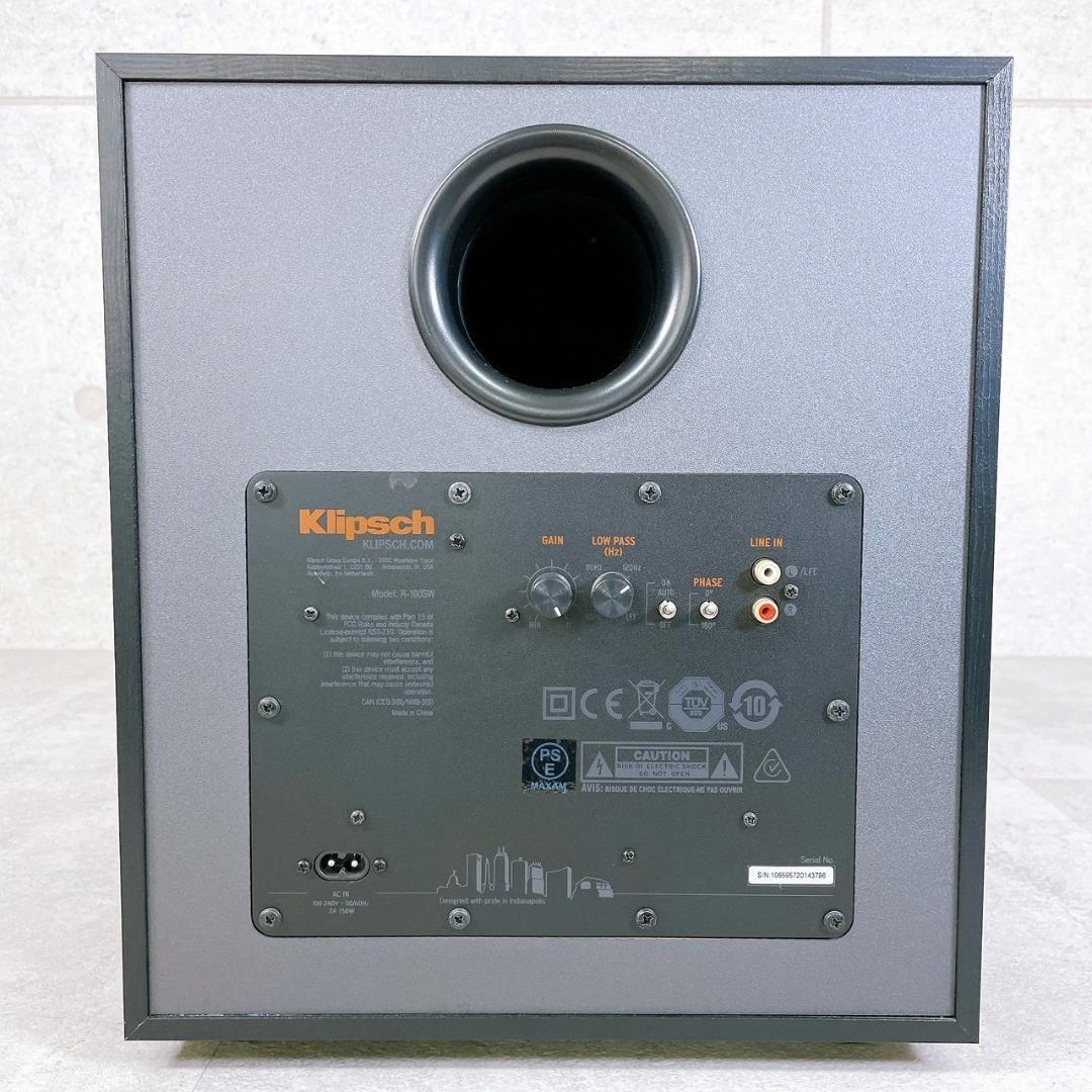 Klipsch（クリプシュ） サブウーファー R-100SW