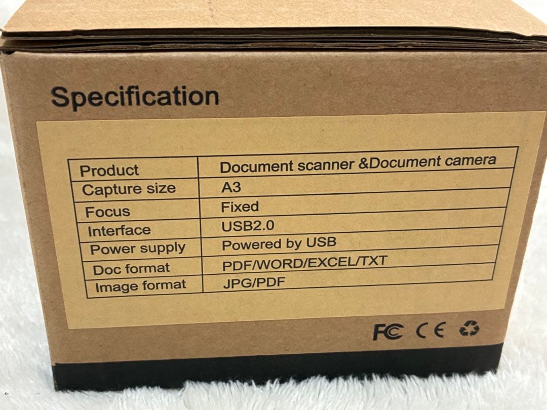 iCODIS ドキュメントスキャナー A3サイズ コンパクト　1300万画素