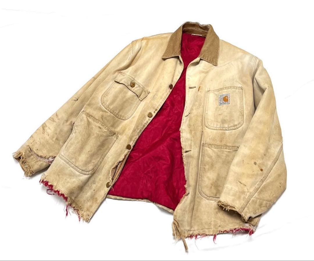 carhartt 100周年 ミシガンチョアジャケット サンフェード 野村訓市