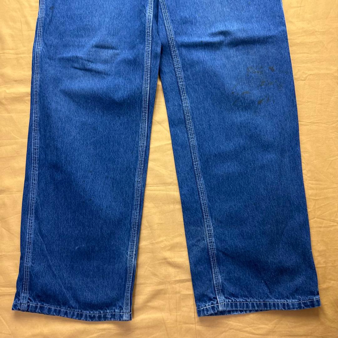 90s 良色　carhartt ペインターパンツ　デニム　濃紺　W32 L32