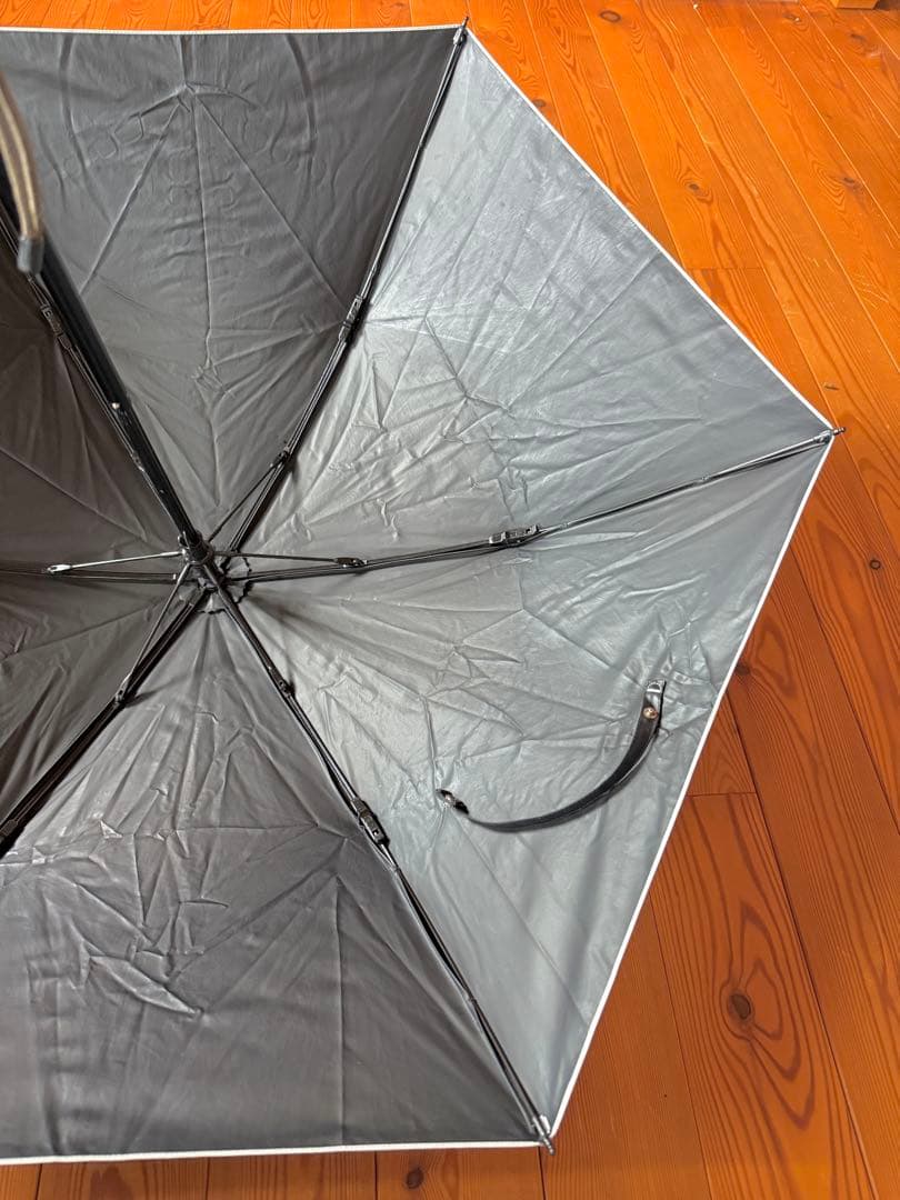SUN BARRIER 100 折りたたみ日傘 ２段折 コンパクト / 無地