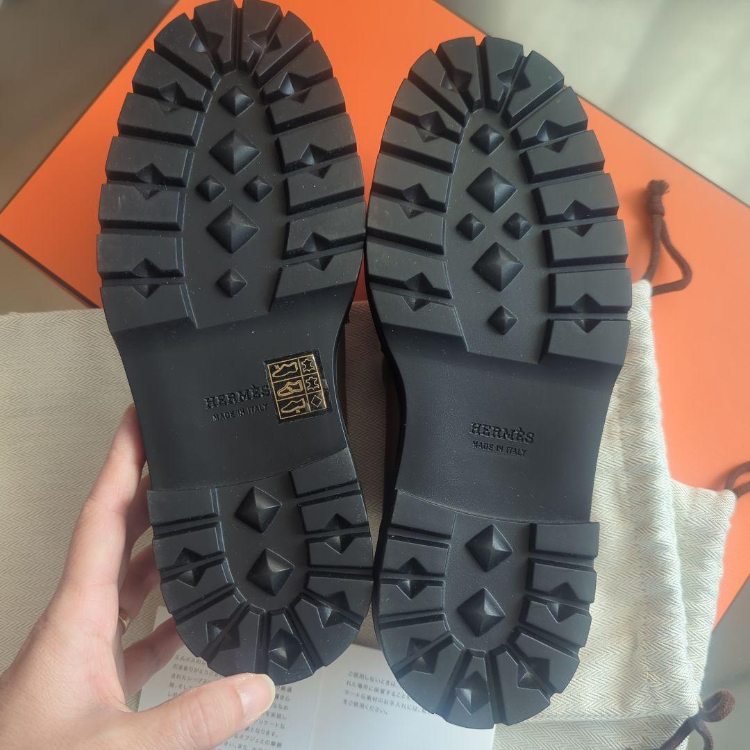 25日まで！新品【HERMES】 エルメス モカシン《アイコン》