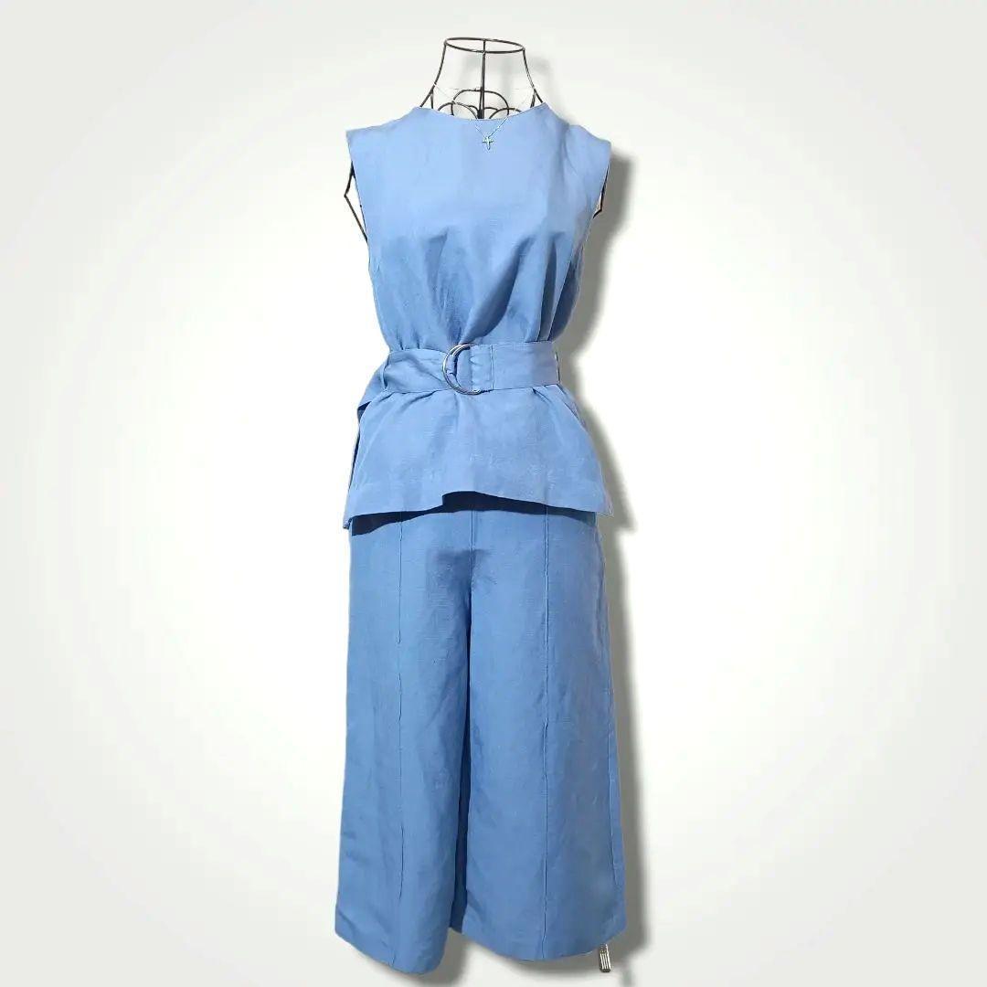 【美品】ミラオーウェン　セットアップ　シアーフェミニンブラウス